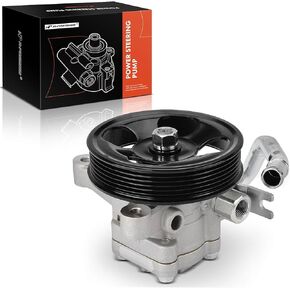 A-Premium Power Steering Pump, with Pulley, Compatible with Hyundai Veracruz 2008 2009 2010 2011 2012, V6 3.8L, Replace # 16123023066, 571003J010