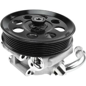 96-5204 Power Steering Pump with Pulley Compatible with Ford Expedition Lincoln Navigator 2011-2014