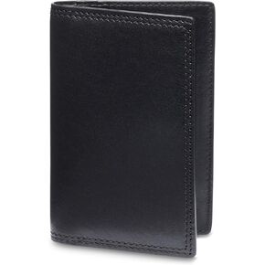 Bosca Dolce Italia Calling Card Case RFID Blocking - Dark Brown