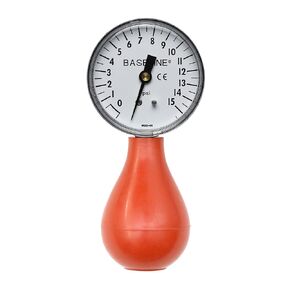 Baseline 12-0292 Dynamometer, Pneumatic Squeeze Bulb, 15 PSI Capacity