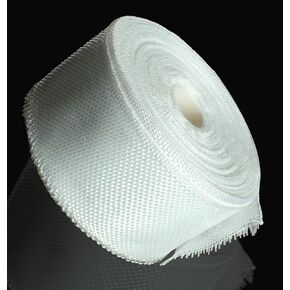 Fiberglass Cloth Tape, 6 oz, Woven Fiberglass Fabrics Tape, Repair and Reinforcement Heat Insulation E-Glass,Size 4 inches Wide, 33 Yards (10cm x 30m) in Kuwait