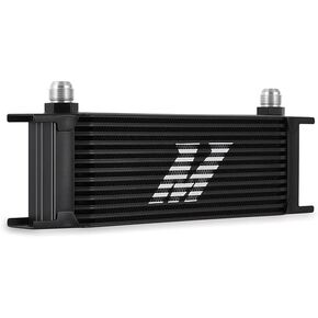 Mishimoto MMOC-13BK Universal 13-Row Oil Cooler, Black