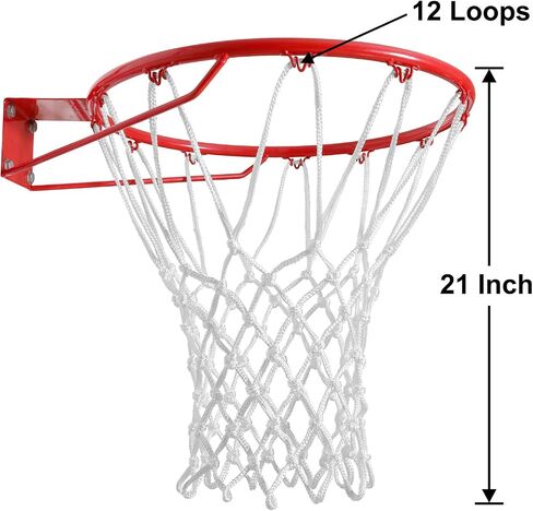 Basketball Nets Replacement for Standard Basketball Hoops Outdoor,Heavy Duty for All Weather in Saudi Arabia