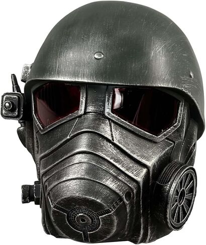 خوذات الإصدار الجديد: خوذة Doomguy الأبدية مستوحاة من المحارب المخضرم قناع تساقط فاخر من الراتنج للهالوين إكسسوار أزياء تنكرية in Saudi Arabia