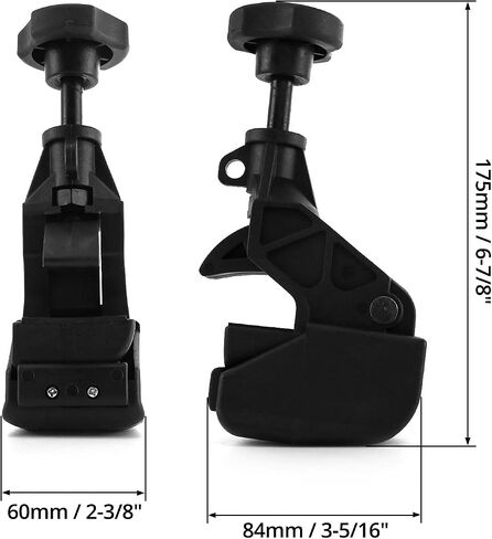 QWORK Tire Changer Bead Clamp, 2 Pack Heavy Duty Machine Wheels Tyres Parts Tool Rim Clamp in Saudi Arabia