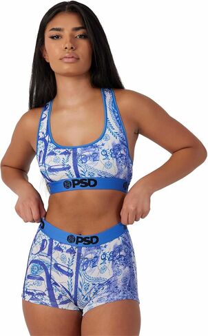 PSD Women's Benji Paisley Boy Shorts, Multi, M in Saudi Arabia