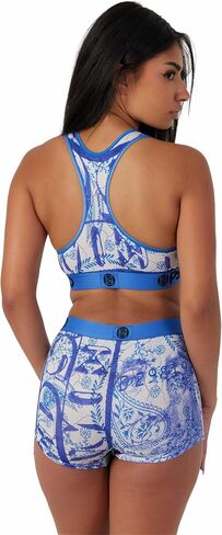 PSD Women's Benji Paisley Boy Shorts, Multi, M in Saudi Arabia