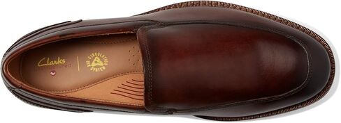 Clarks Un Hugh Step Brown Leather 12 EE - Wide in Saudi Arabia