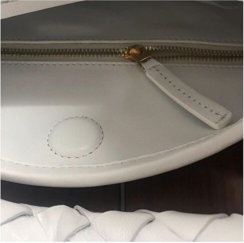 Lambskin Leather Woven Hobo Bag in Saudi Arabia