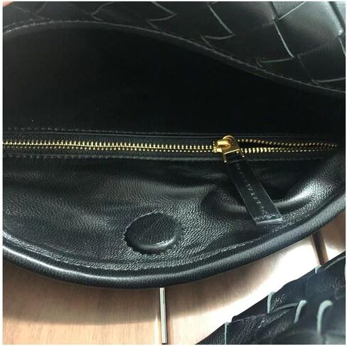 Lambskin Leather Woven Hobo Bag in Saudi Arabia