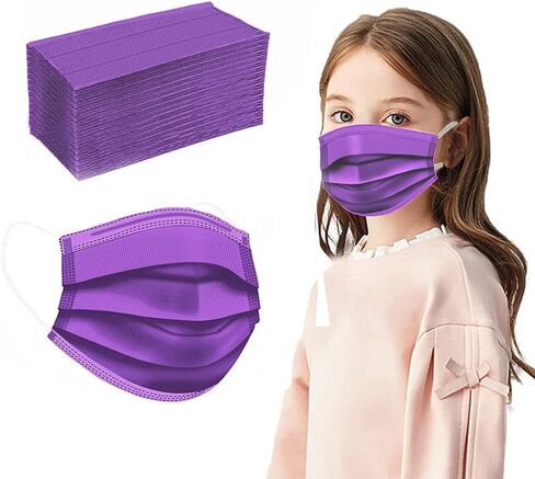 قناع الوجه القابل للتصرف 100 قطعة من أقنعة السلامة القابلة للتنفس in Kuwait