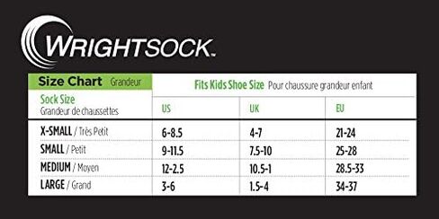 جوارب Wrightsock KIDS Coolmesh II Lo، جوارب سفر للأولاد والبنات بطبقة مزدوجة خالية من البثور، in Kuwait