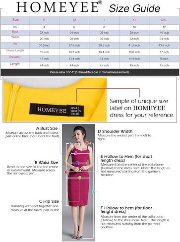 HOMEYEE Womens Deep V Neck Ruffle Sleeve Pleated Sheath Casual Casual Dress B766 in Saudi Arabia