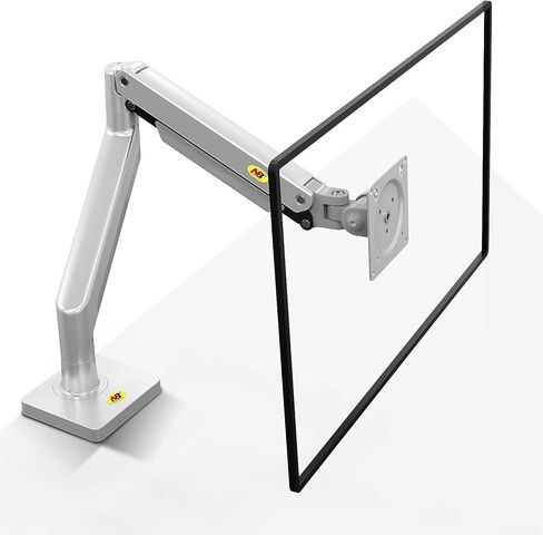 NB North Bayou Monitor Arm Ultra Wide Full Motion Swivel Monitor Mount for 22''-40'' Monitors with Load Capacity from 4.4 to 30lbs Height Adjustable Monitor Stand G40-S (Sliver) in Kuwait
