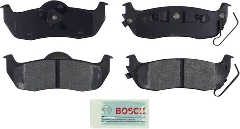 BOSCH BE1041 Blue Semi-Metallic Disc Brake Pad Set - Compatible With Select Infiniti QX56; Jeep Commander, Grand Cherokee; Nissan Armada, Titan; REAR in Saudi Arabia