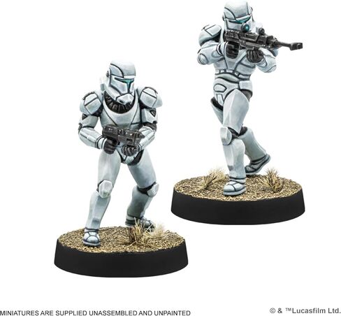 حرب النجوم: توسعة Legion Republic Clone Commandos - جنود النخبة! لعبة استراتيجية المنمنمات على الطاولة للأطفال والكبار، للأعمار من 14 عامًا فما فوق، 2 لاعبين، وقت اللعب 3 ساعات، مصنوعة in Saudi Arabia