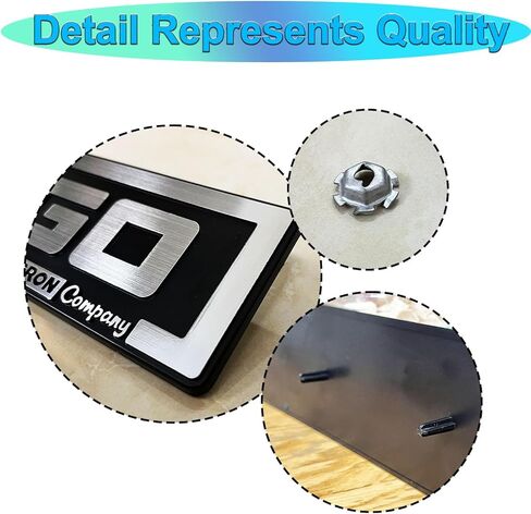 ZLX&LU EZGO TXT Front Emblem, Golf Cart Replacement Decal, EZGO Name Plate and Fornt Badge, TXT Golf Cart Accessories, OEM#: 71037G01, 9.25" X 2.7" in Saudi Arabia