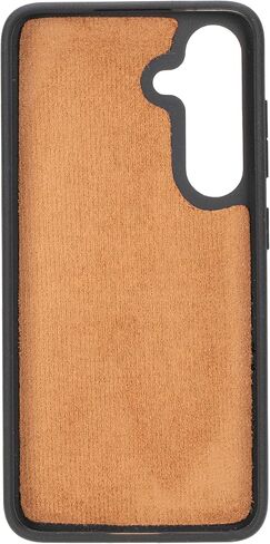 Bayelon Genuine Leather Wallet for S24 Ultra, Tri-Fold Flip Samsung Galaxy S24 Ultra Case, Samsung Galaxy S24 Ultra Detachable Magnetic Wallet Phone Case, S24 Ultra Wallet Case & RFID Block (S.Black) in Kuwait