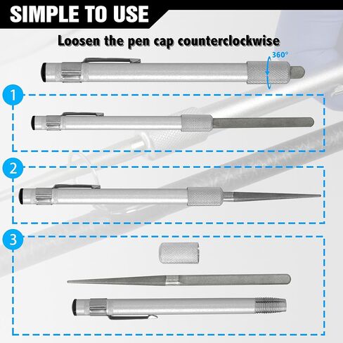 طقم إصلاح ثقب قضيب الصيد (مع 13 مقاسًا، 39 قطعة من السيراميك وملف واحد) - استبدال حلقة دليل عمود الصيد in Kuwait