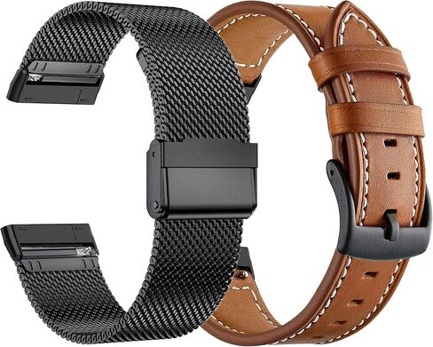 لـ Fitbit Versa 4 Bands، حزام ساعة بديل لـ Fitbit Versa 4/ Versa 3، Fitbit Sense 2/Sense Bands للنساء والرجال - عبوة من قطعتين in Kuwait