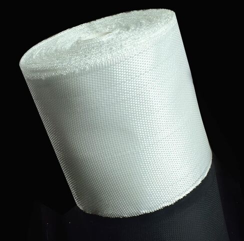 Fiberglass Cloth Tape, 6 oz, Woven Fiberglass Fabrics Tape, Repair and Reinforcement Heat Insulation E-Glass,Size 4 inches Wide, 33 Yards (10cm x 30m) in Kuwait