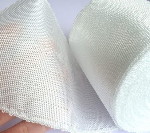 Fiberglass Cloth Tape, 6 oz, Woven Fiberglass Fabrics Tape, Repair and Reinforcement Heat Insulation E-Glass,Size 4 inches Wide, 33 Yards (10cm x 30m) in Kuwait
