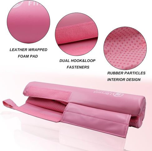 وسادة دفع الورك J Bryant باللون الأبيض، وسادة أثقال غير قابلة للانزلاق مع غطاء من جلد البولي يوريثان المقوى، وسادة سميكة لجسور القرفصاء المريحة والطعنات، تناسب القضبان القياسية والأولمبية in Kuwait