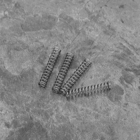 The Lord of the Tools 20 Sets Pickup Mounting Screws Pickup Springs Kit for Electric Guitar Musical Instruments Replacement Accessories Silver in Saudi Arabia