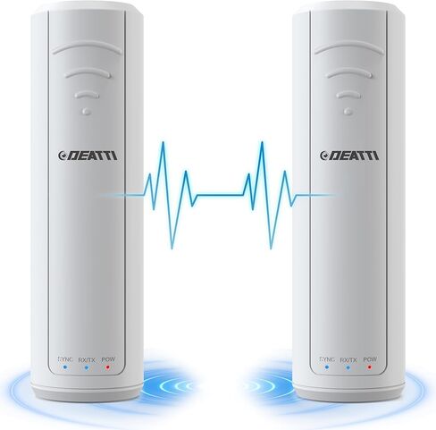 DEATTI 2023 نسخة محدثة من موسع/مكرر WiFi، يعزز ما يصل إلى 12000 قدم مربع، معزز إشارة موسع WiFi، معزز الإنترنت مع منفذ إيثرنت، سهل الإعداد معزز الإشارة اللاسلكية المنزلية in Kuwait
