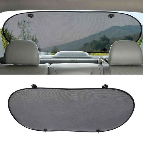 Sun Shade for Back Car Window - Baby Car Shades Rear Window Sunshade with Sun ion from Sunlight and Heat Complete Coverage for Rear Window Sun Visor Fits Cars in Saudi Arabia