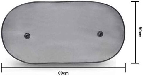 Sun Shade for Back Car Window - Baby Car Shades Rear Window Sunshade with Sun ion from Sunlight and Heat Complete Coverage for Rear Window Sun Visor Fits Cars in Saudi Arabia