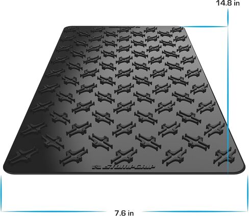 STOMPGRIP Premium All-Purpose 3D Griptape | ورقة | لوحة رباعية | تصميم ثلاثي الأبعاد | ملاءمة عالمية in Kuwait