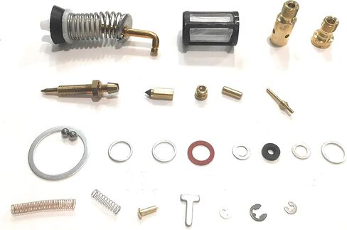Mercruiser Marine MerCarb Carburator Rebuild Kit 2 BBL 3.0 4.3 5.0 5.7 EtOH Resistant Float, 3302-804844002 1389-9562A1 1389-9563A1 1389-9564A1 1389-9670A2 1389-806077A2 (with Float) in Saudi Arabia