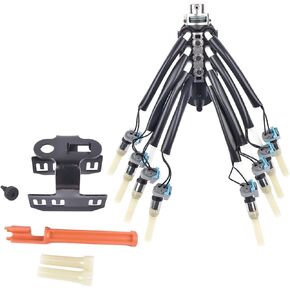 Fuel Spider Injector Assembly W/Bracket Replacement For 1996-02 GM Chevy Pickup Trucks Suburban Express Savana Vortec 5.0 5.7 V8# FJ504 89060440 17114163 25340347 93441235 217-3029