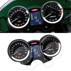 Worldmotop Screen Protector Instrument Film Motorcycle Scratch Cluster Dashboard Protection Replacement for Kawasaki Z900RS Z900 RS Z 900 RS 2018 2019