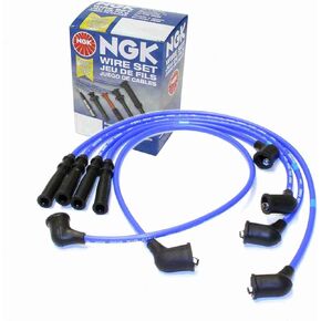 NGK Spark Plug Wire Set compatible with Nissan Pickup 2.4L L4 1995-1997
