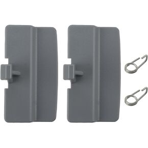2PCS Center Console Armrest Seat Lid Latch ‎BL34-18672A66 for Ford F150 F-150 2010-2018, Gray