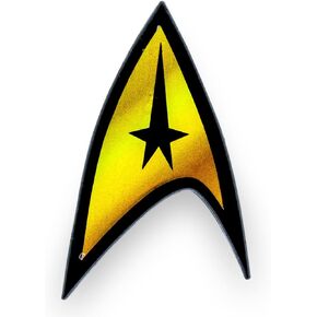 Star Trek: The Original Series Delta Starfleet Command Enamel Pin | Metal Badge Accessories For Backpack, Clothes, Hats