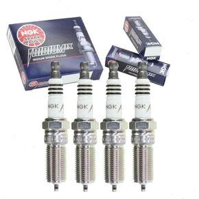Sixity Auto 4 pc NGK Iridium IX Spark Plugs compatible with Mazda 3 2.0L 2.3L 2.5L L4 2006-2013
