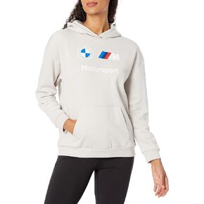 PUMA Women's BMW M Motorsport Essentials Logo Fleece Hoodie