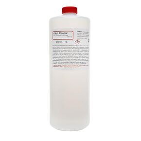 Innovating Science Laboratory-Grade Denatured Ethyl Alcohol, 95%, 1L (33.8 Ounces) - Not for Use on Body or Skin