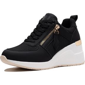 Viscozzy High Heel Wedge Sneakers for Women