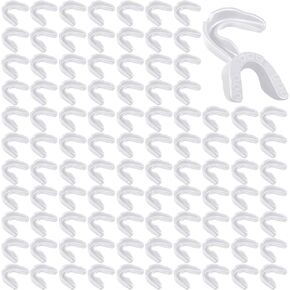 Kathfly 100 Pcs Kids Youth Mouth Guard for Sports Mouthguard Athletic Football Mouth Guard Football Mouthpiece Gum Protection for Boxing Basketball Football Hockey Karate (Assorted Colors)