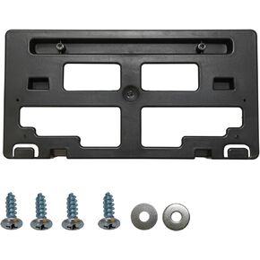 Front Bumper License Plate Frame Bracket Holder Compatible with 2019 2020 2021 2022 2023 Ford Ranger Replace KB3Z17A385A FO1068176