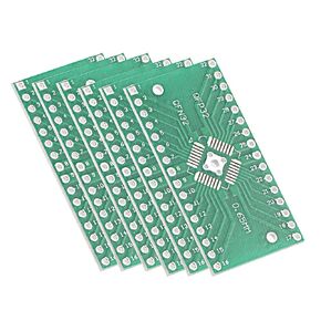 Heyiarbeit SOP 8PIN 0.65 / SOP 8PIN 1.27 to DIP Adapter PCB Board SMD Converter 50pcs