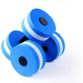 Floating dumbbells, water sports dumbbells,Set of 2 - For Water Aerobics（pink, red, blue, green）