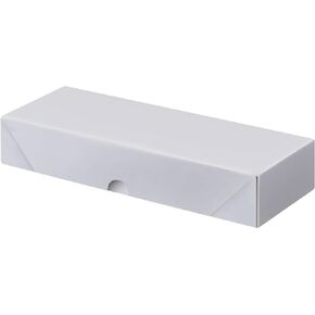 White Business Card Folding Boxes -25 Per Pack - (4 3/4 x 3 1/2 x 2")