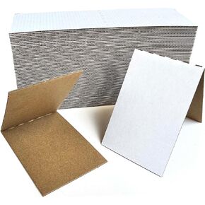 200 Packs Cardboard Sleeves for Sports Card Protectors, 3" x 4.5" Corrugated Cardboard Sheets for Trading Card Folders Mail Shipping Stiffeners Cardboard Insert (200 Packs)