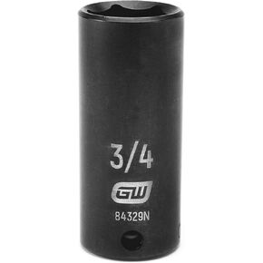 GEARWRENCH 3/8" Drive 6 Point Deep Impact SAE Socket 3/4" - 84329N