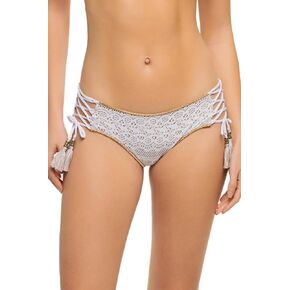 BECCA Women's Wanderlust Hipster Bikini Bottom, Cheeky Coverage, Swimwear Separates
